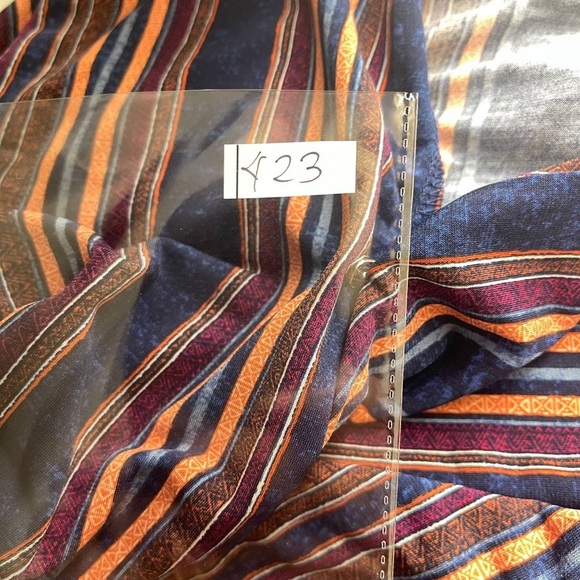 BCBG Generation Faux Wrap Striped MIDI Dress with Pockets Sz XS Halter Back - Picture 12 of 14